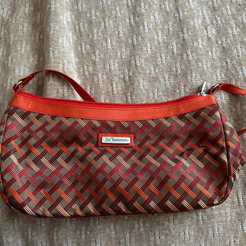 Jim Thompson silk mini purse in new condition